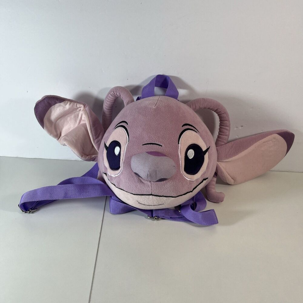 Disney Lilo & Stitch - Angel Plush Head Backpack
